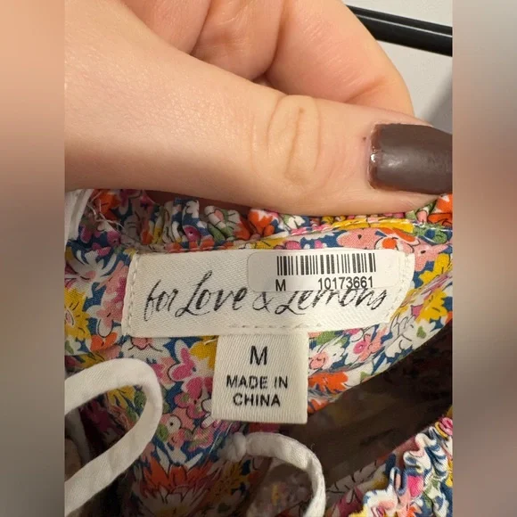 For Love & Lemons Libby Mini Dress - Picture 6 of 13